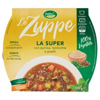 Zuppa Super Quinoa Lenticchie Piselli Zuppa Super Quinoa Lenticchie Piselli