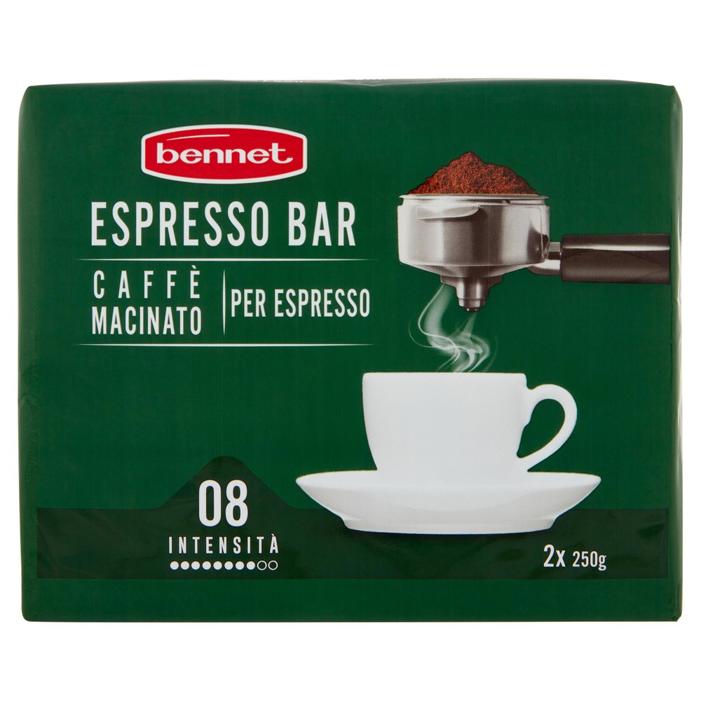 Caffè Macinato Espresso Bar Per Espresso 2x250g Bennet - Foto 1