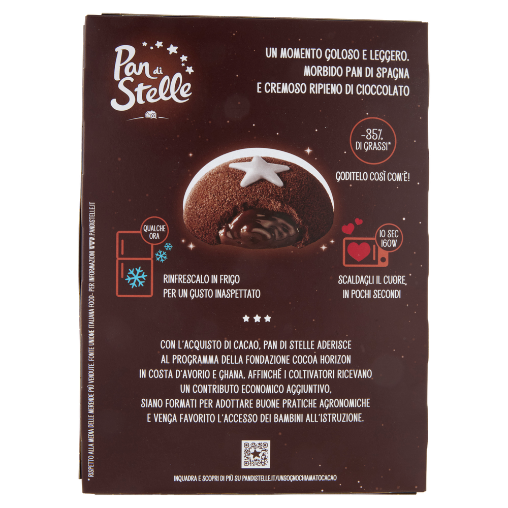 Tortine Mooncake Al Cioccolato 6x35g Pan Di Stelle - Foto 3