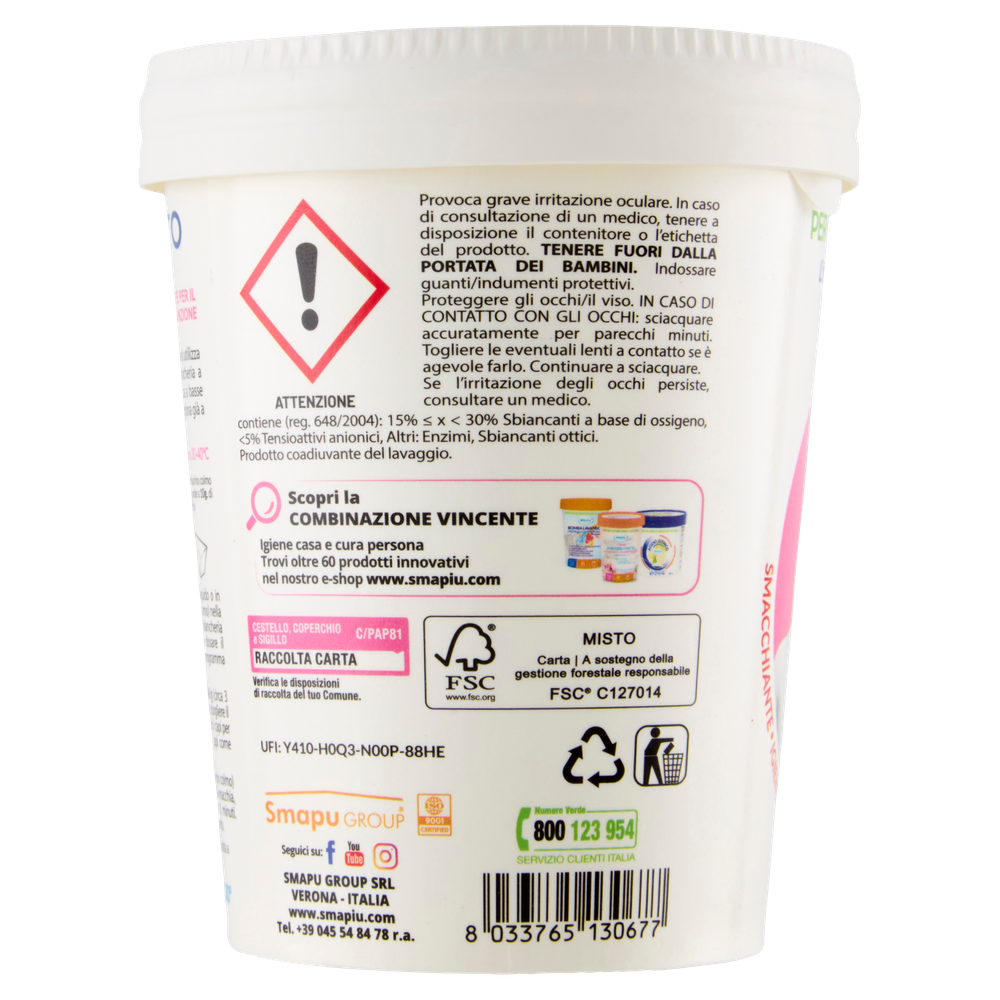 Percarbonato Capi Bianchi 500 Gr Smapiu' - Foto 2