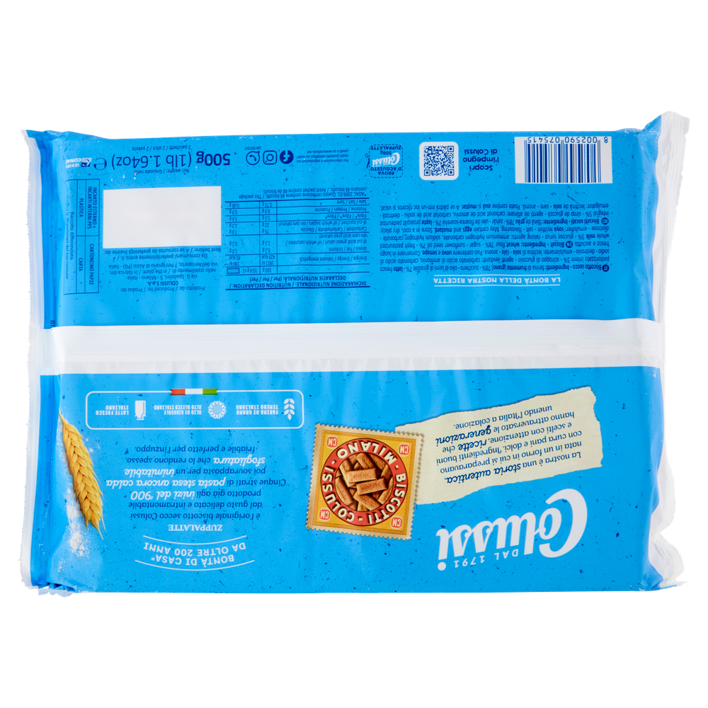 Biscotti Secchi Zuppalatte 2x250g Colussi - Foto 3