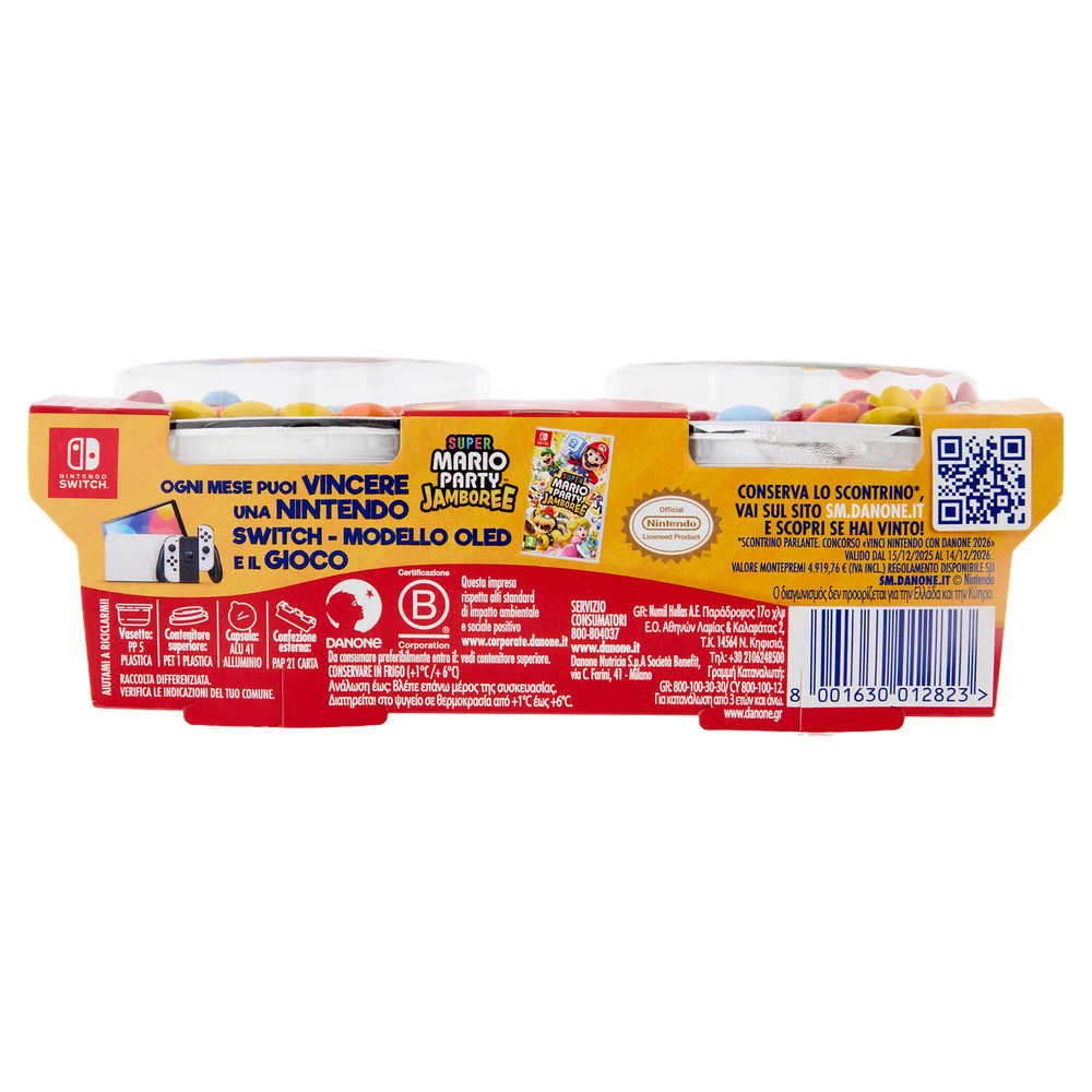Yogurt Con Confettini Fragola 2x110g Danone Super Mario - Foto 3