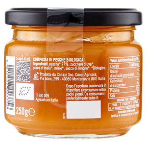 Composta Pesche Mielizia Bio