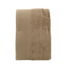 Telo Spugna Cm100x150 Bordo A Rilievo Nocciola Casa Premium