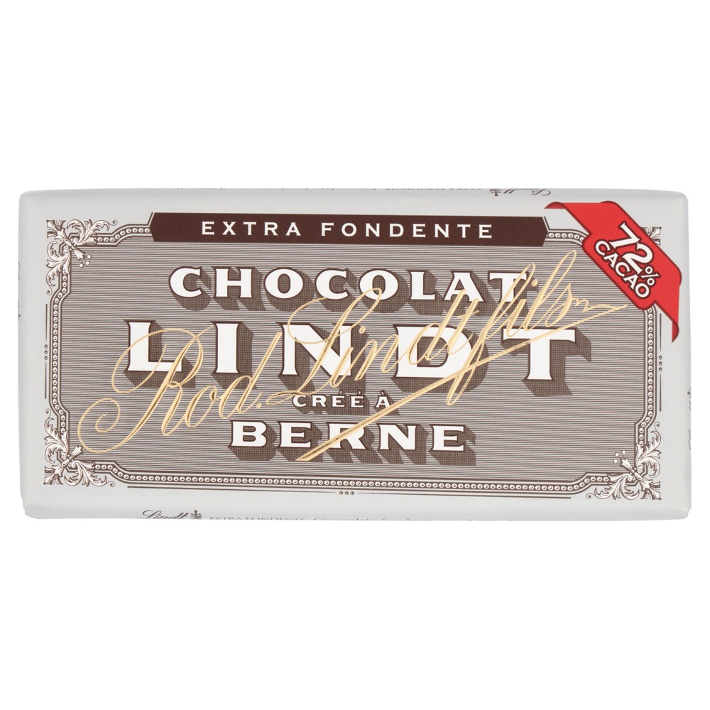 Tavoletta Di Cioccolato Gamme Bleue Extra Fondente 72% Di Cacao Lindt - Foto 1