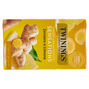 Infuso Aromatizzato Allo Zenzero E Limone Biologici 20x2g Twinings - Foto 3
