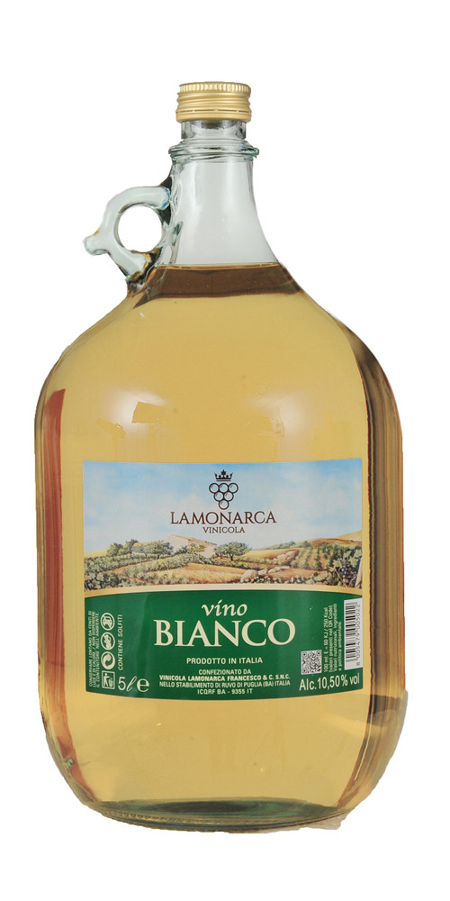 Vino Bianco In Dama Di Vetro Lamonarca - Foto 1