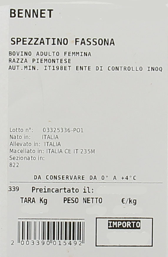 Spezzatino Fassona Piemontese - Foto 3