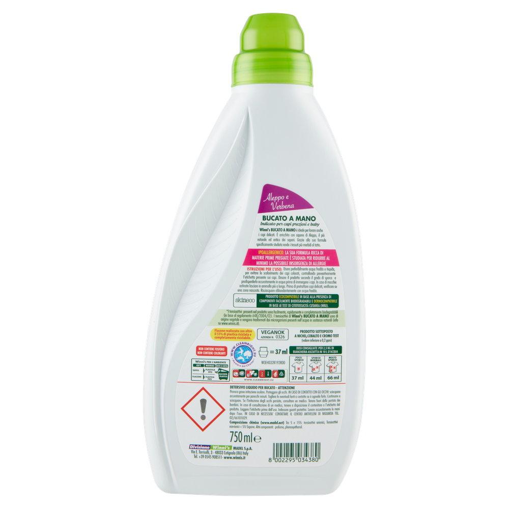 Detersivo Liquido Per Bucato A Mano Winni's - Foto 3