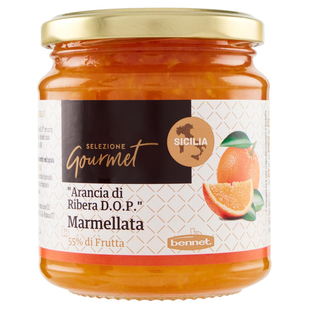 Marmellata Di Arancia Di Ribera D.O.P. Selezione Gourmet Bennet - Foto 1