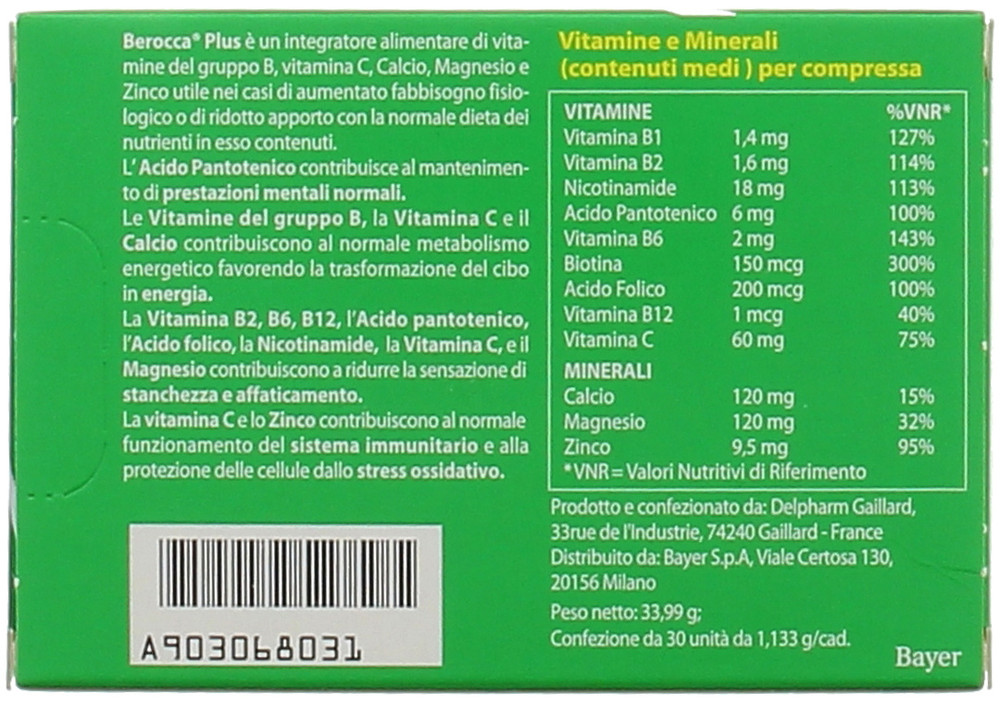 Berocca Plus Compresse Rivestite - Foto 2