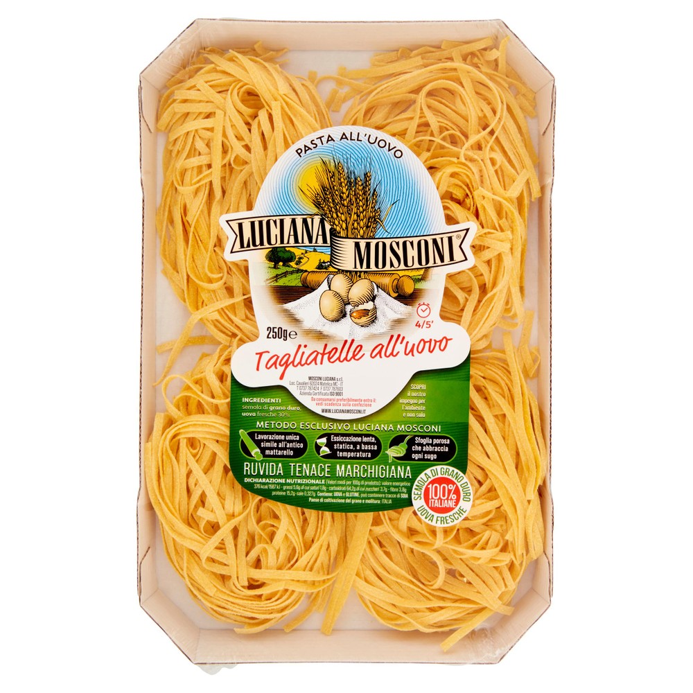 Pasta Tagliatelle All'uovo Luciana Mosconi - Foto 1
