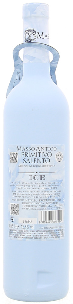 Primitivo Salento Ice Igt Masso Antico - Foto 2