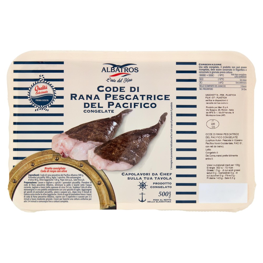 Code Di Rana Pescatrice Albatros - Foto 1