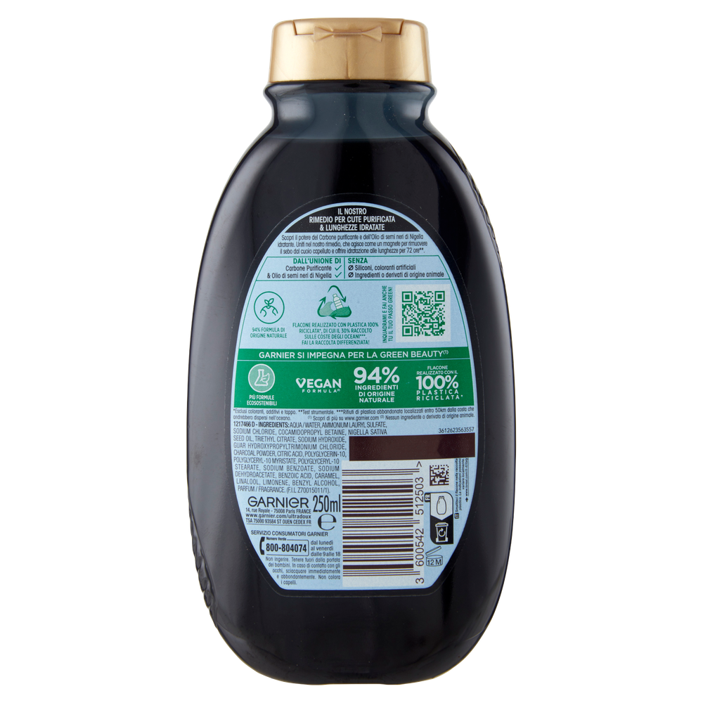 Shampoo Carbone Ultradolce Garnier - Foto 3