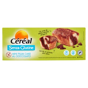 Mini Plum Cake Al Cioccolato Senza Glutine Cereal - Foto 1
