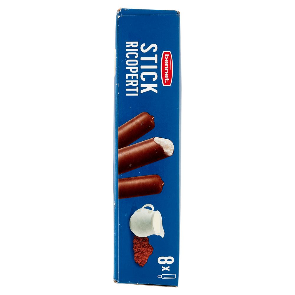 8 Sticks Al Latte Ricoperti Con Cacao Magro Bennet - Foto 2