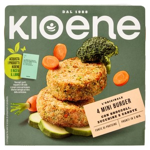 Mini Burger Broccoli Carote E Zucchine Kioene - Foto 1