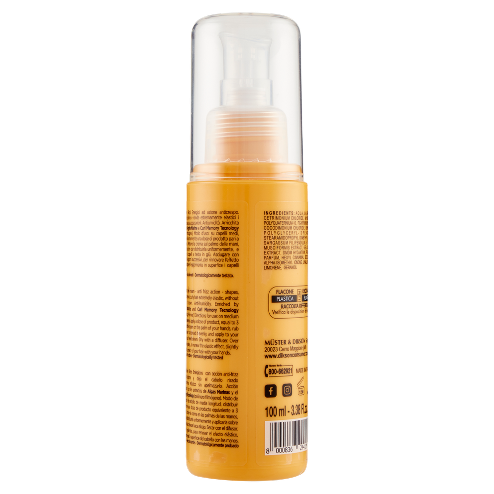 Crema Capelli Ricci Idratante Dikson - Foto 3