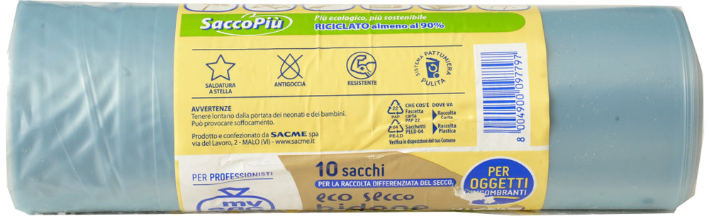 Sacco Trasparente Con Maniglie Mysac L.140 Cm.90x120 - Foto 2