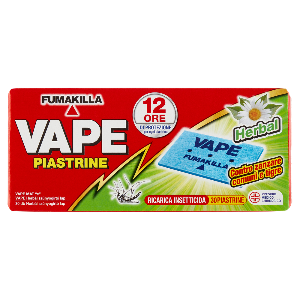 Piastrine Insetticida Vape Herbal - Foto 1