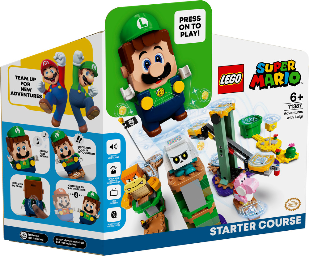 Starter Pack Avventure Di Luigi Lego Super Mario 6+