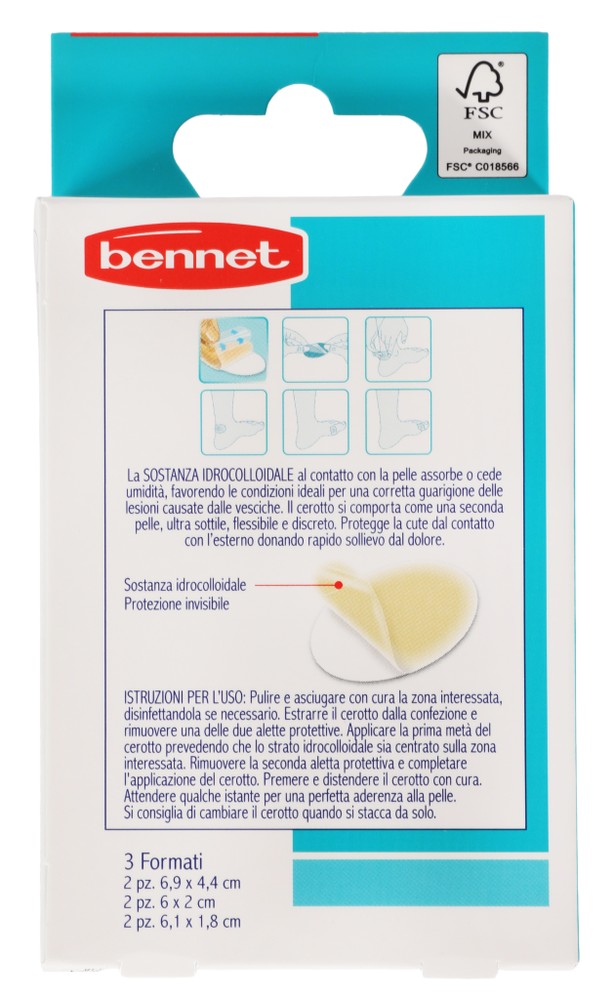 Cerotti Veschiche Assortiti 3 Formati Bennet - Foto 3