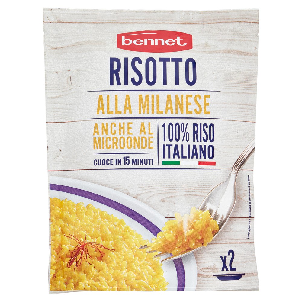 Risotto Alla Milanese In Busta Bennet - Foto 1