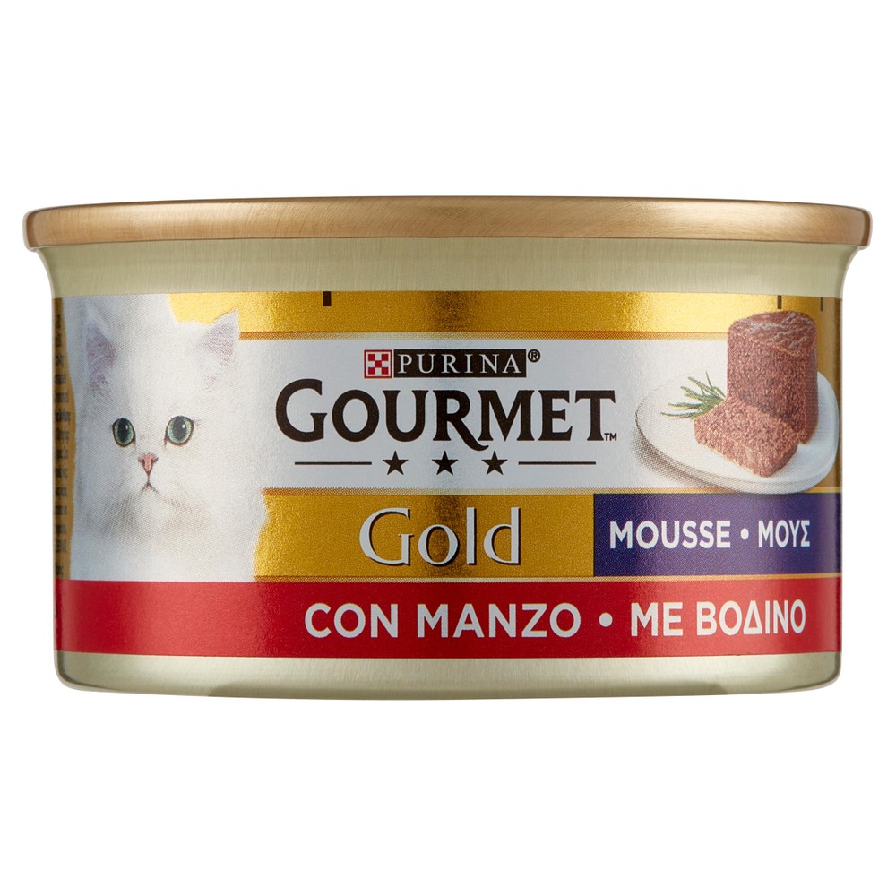 Alimento Umido Per Gatti Con Manzo Gourmet Gold - Foto 1