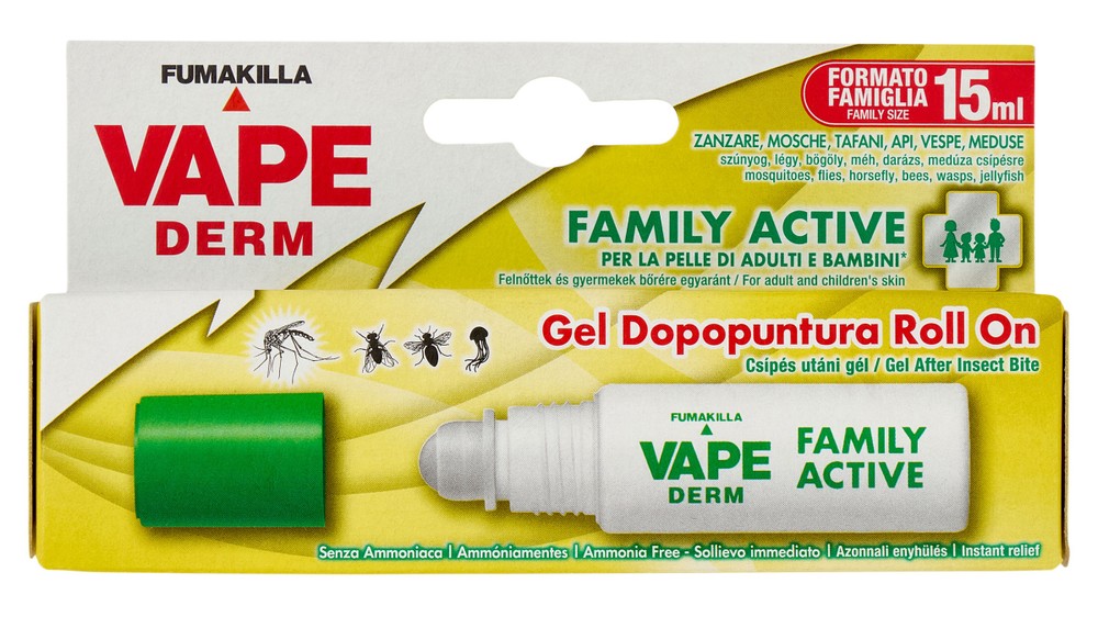 Gel Roll On Dopopuntura Family Derm Active 15 Ml Vape - Foto 1