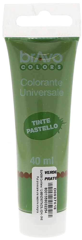 Colorante Universale Verde Prato Bravo Colors Ml.40