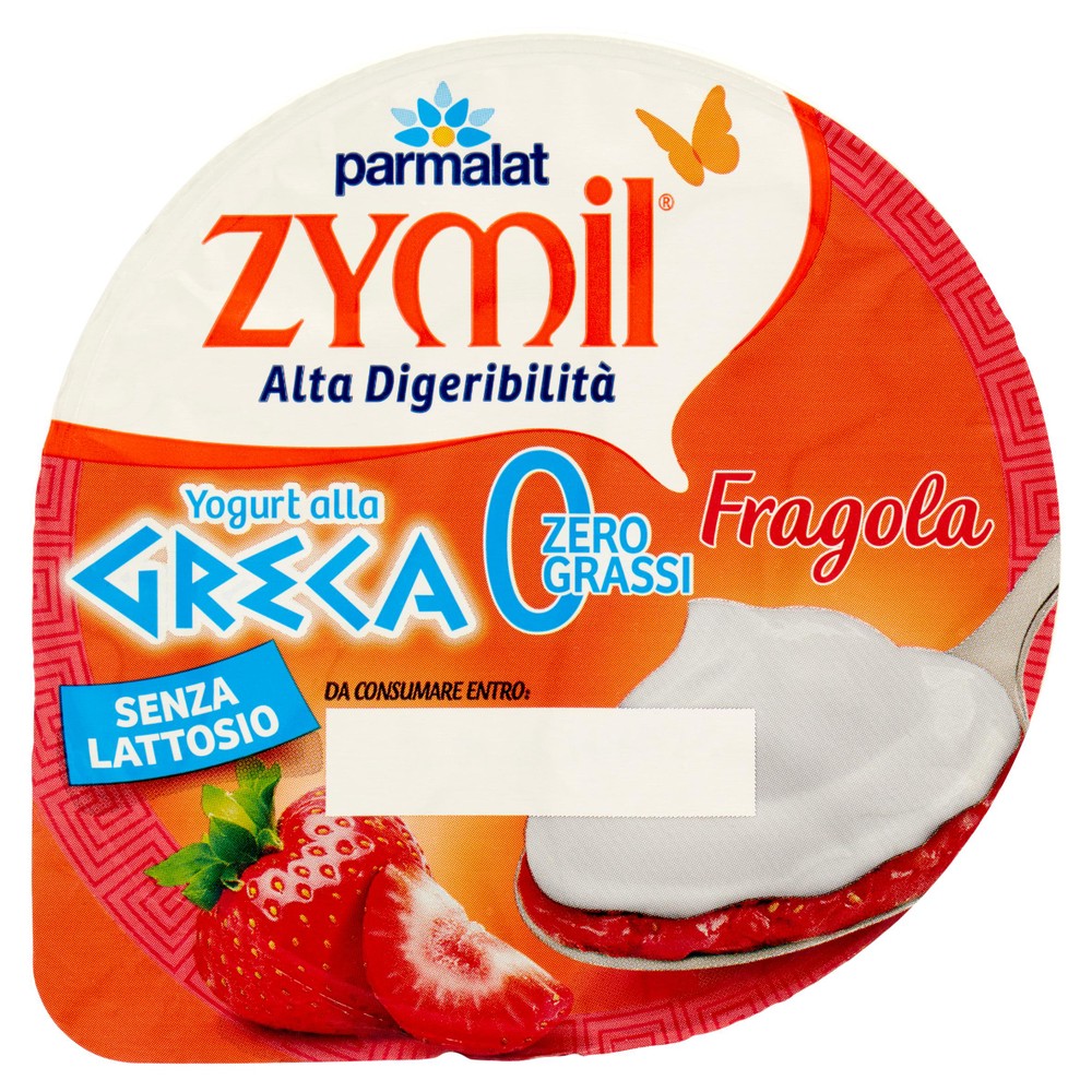 Yogurt Greco Fragola Zymil - Foto 1