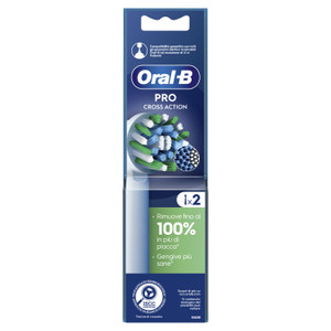 2 Testine Ricambio Crossaction Oral-B - Foto 1