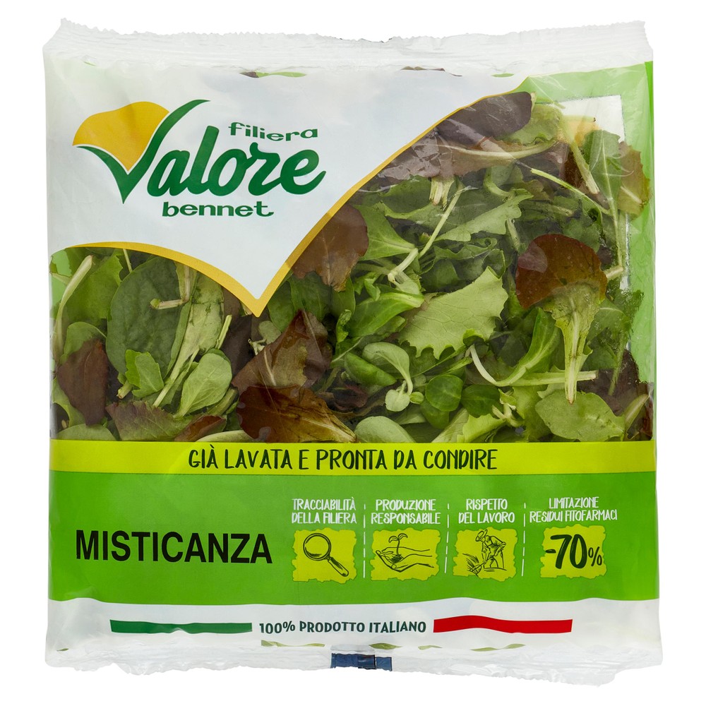 Insalata Misticanza Filiera Valore Bennet