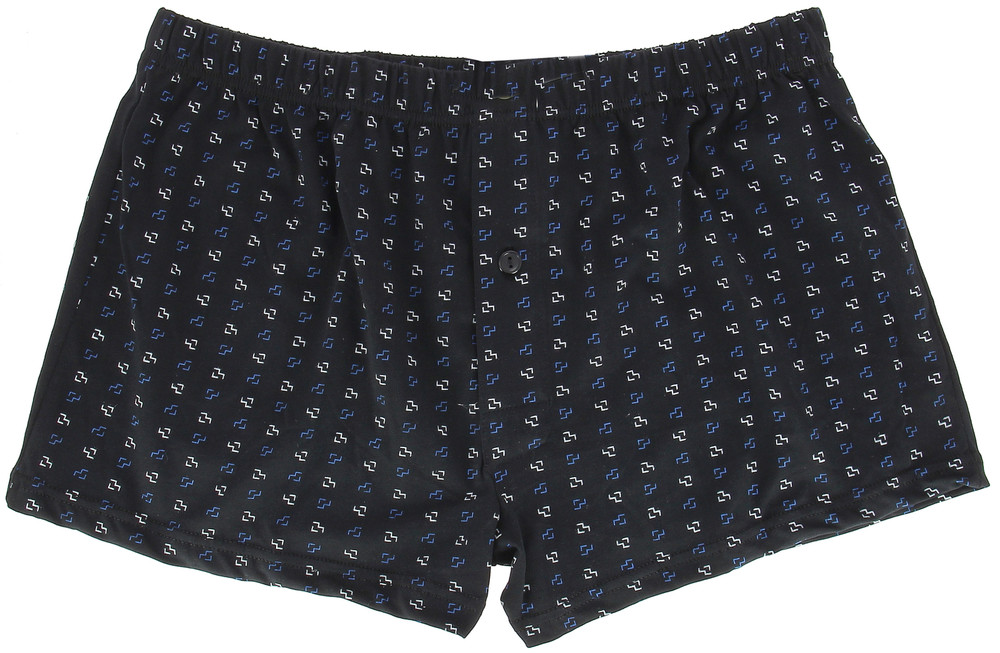 Boxer Uomo 7 Nero Stampato Scuro Delinea - Foto 1