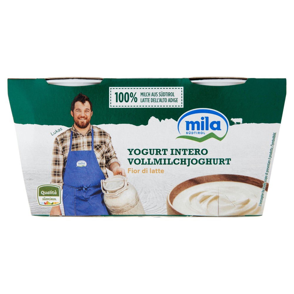 Yogurt Fior Di Latte Mila Conf. Da 2