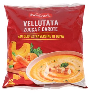 Vellutata Zucca E Carote Surgelata Bennet - Foto 1