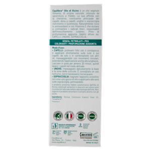 Ricino Olio Per Capelli, Unghie E Sopracciglia Equilibra - Foto 3