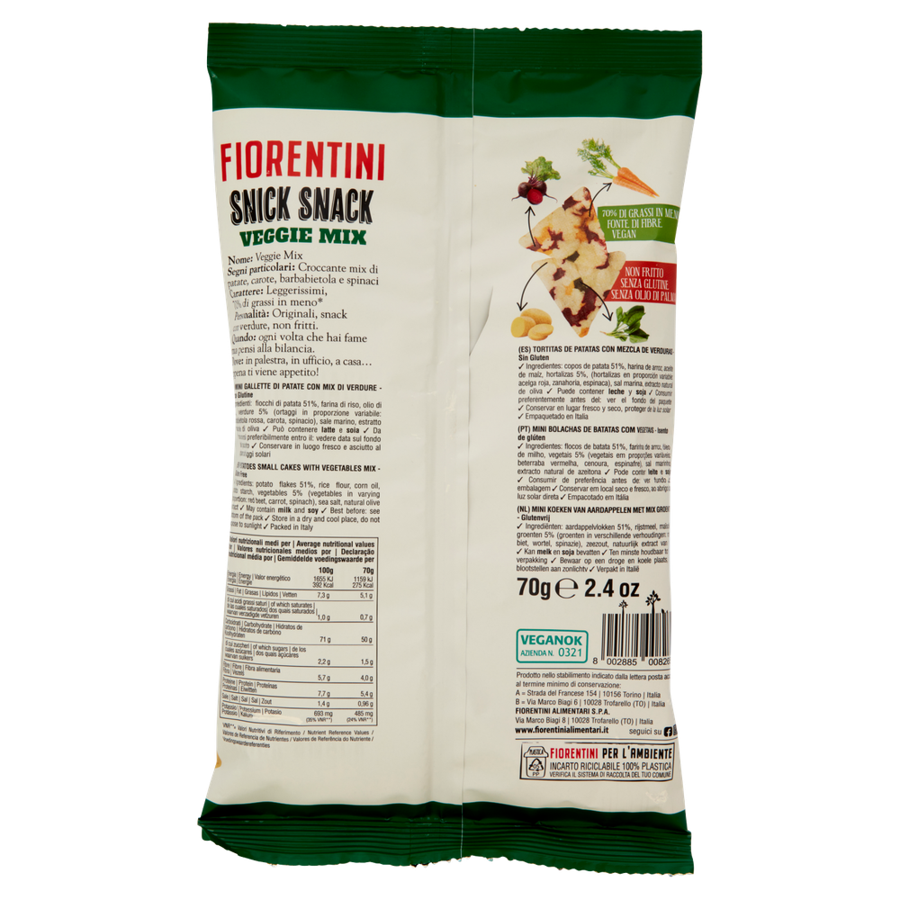 Veggie Mix Snick Snack Gli Originali Fiorentini - Foto 3