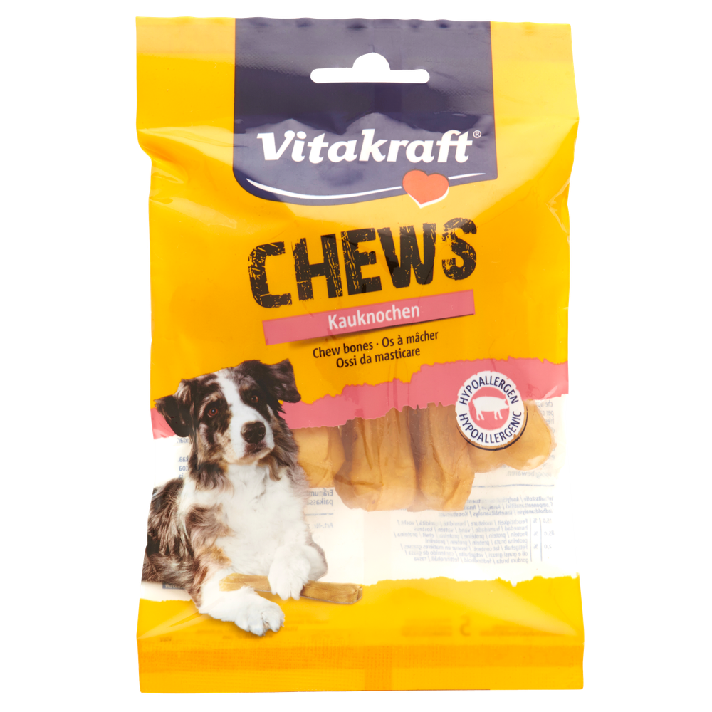 Chews Osso Pelle Di Maiale Vitakraft Cm.8 Conf. Da 5 - Foto 1