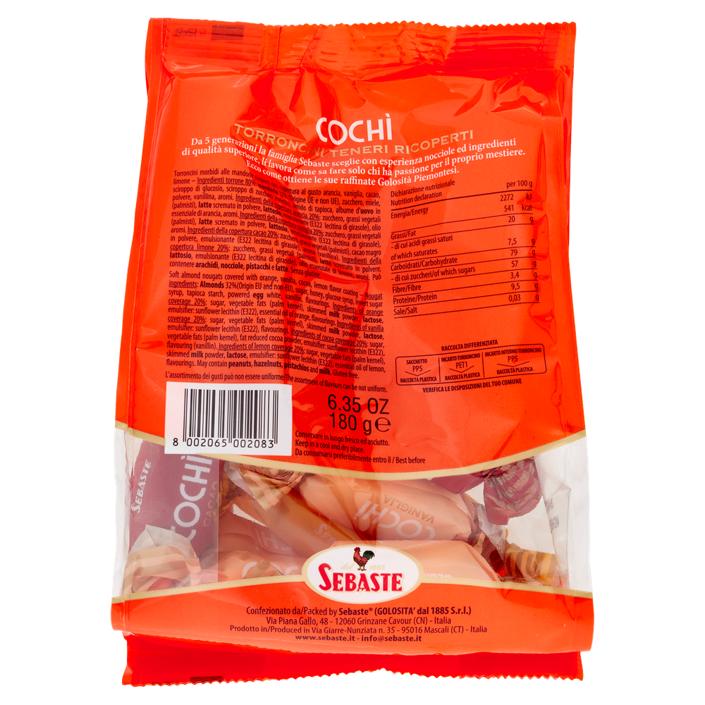 Torroncini Teneri Assortiti  Ricoperti Cochi' Sebaste - Foto 3