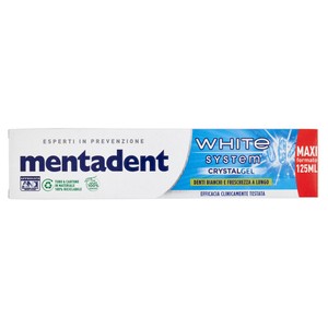 Dentifricio Crystal Mentadent - Foto 1