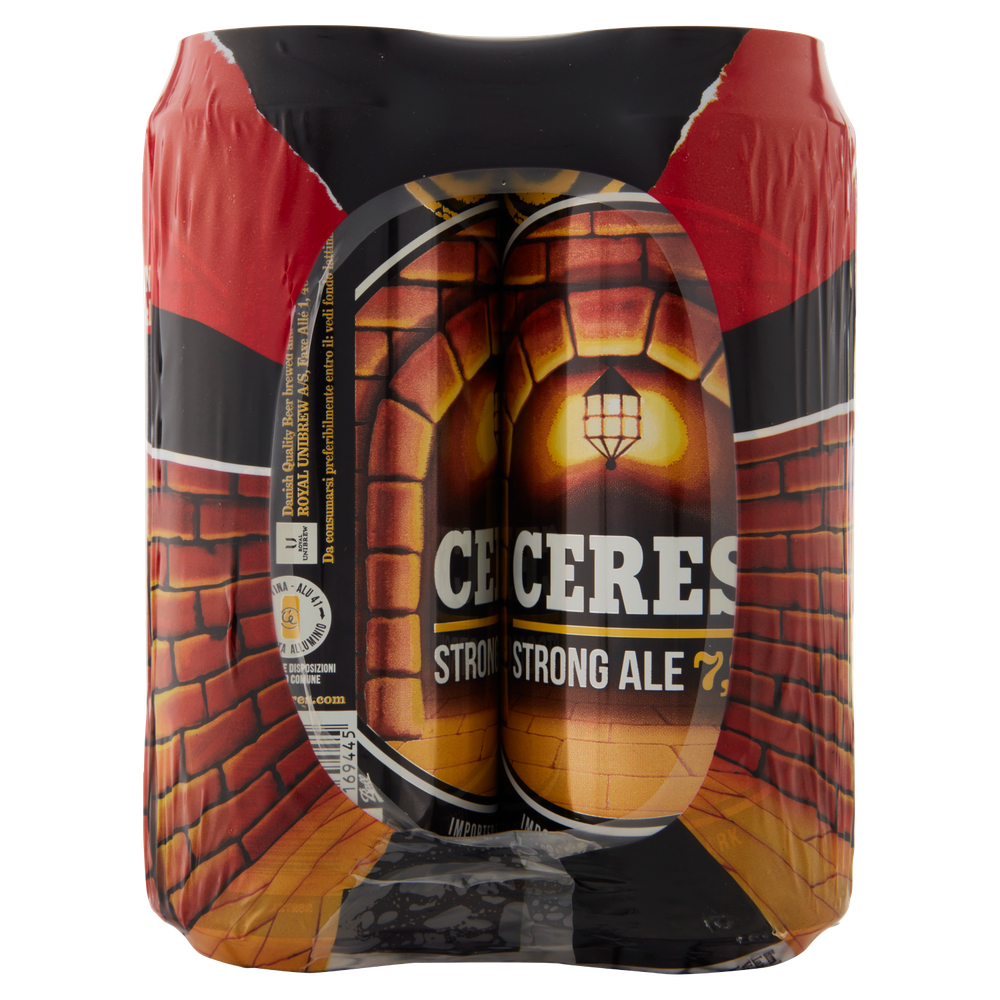 4 Lattine Birra Ceres Strong - Foto 2