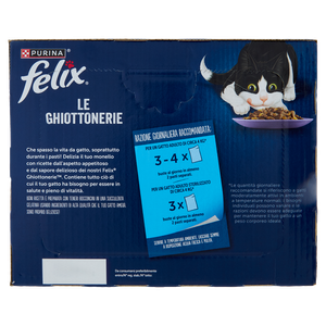 Umido Per Gatti Ghiottonerie Selezioni Miste 24x85g Felix - Foto 3
