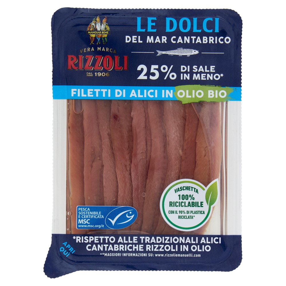 Alici Le Dolci Del Mar Cantabrico Msc Bio Rizzoli - Foto 1