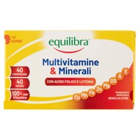 Multivitamine & Minerali Equilibra 40 Compresse Multivitamine & Minerali Equilibra 40 Compresse