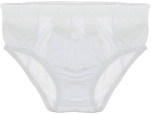 Slip Bambino 12/13 Bianco Con Elastico Ricoperto Delinea