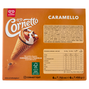 Cornetto Caramello 6x76g Algida - Foto 3