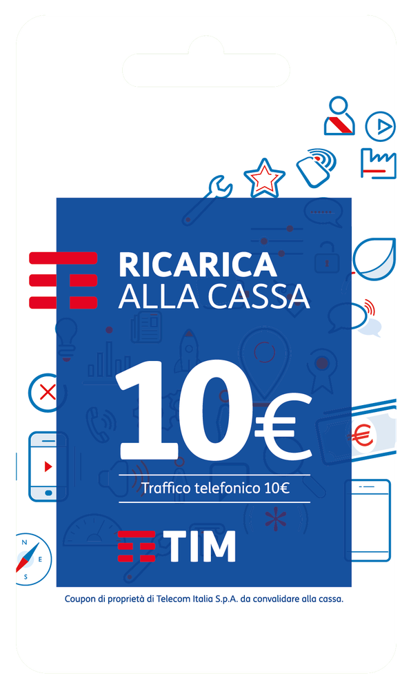 Tim Ricarica Virtuale 10 Euro - Foto 1
