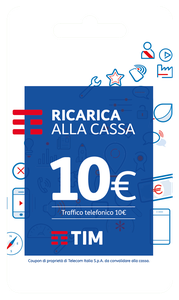 Tim Ricarica Virtuale 10 Euro - Foto 1